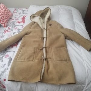 Vintage Calvin Klein Shearling Coat